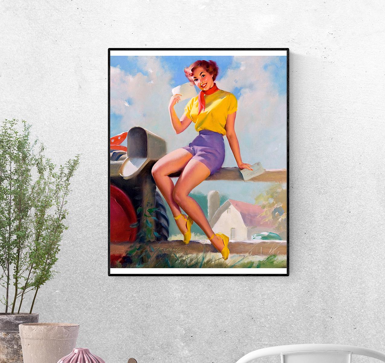 Постер Получила письмо. Билл Мэдкалф формат А-5 (pin_up2135005_Poster)