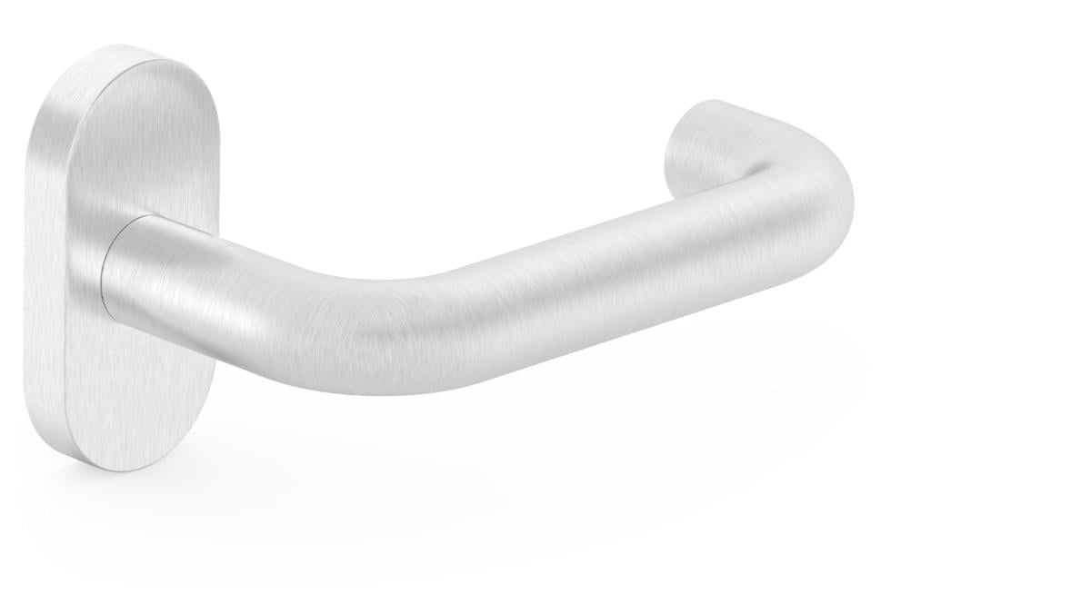 Ручка для дверей Metal-bud Jowisz овальна Нержавіюча сталь (JNOW)