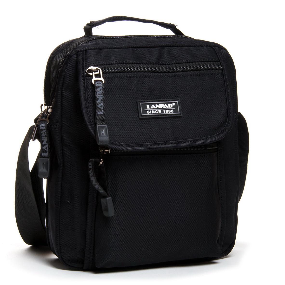 ᐉ Сумка-планшет мужская Lanpad 0667 Черный (3592)