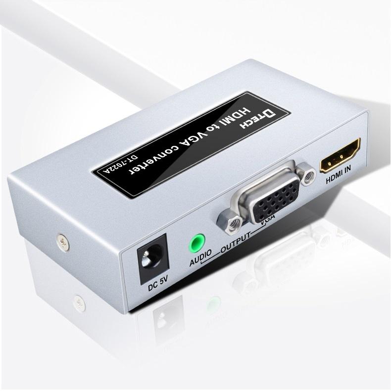 Конвертер сигнала HDMI в VGA Dtech DT-7022A (1480450436)
