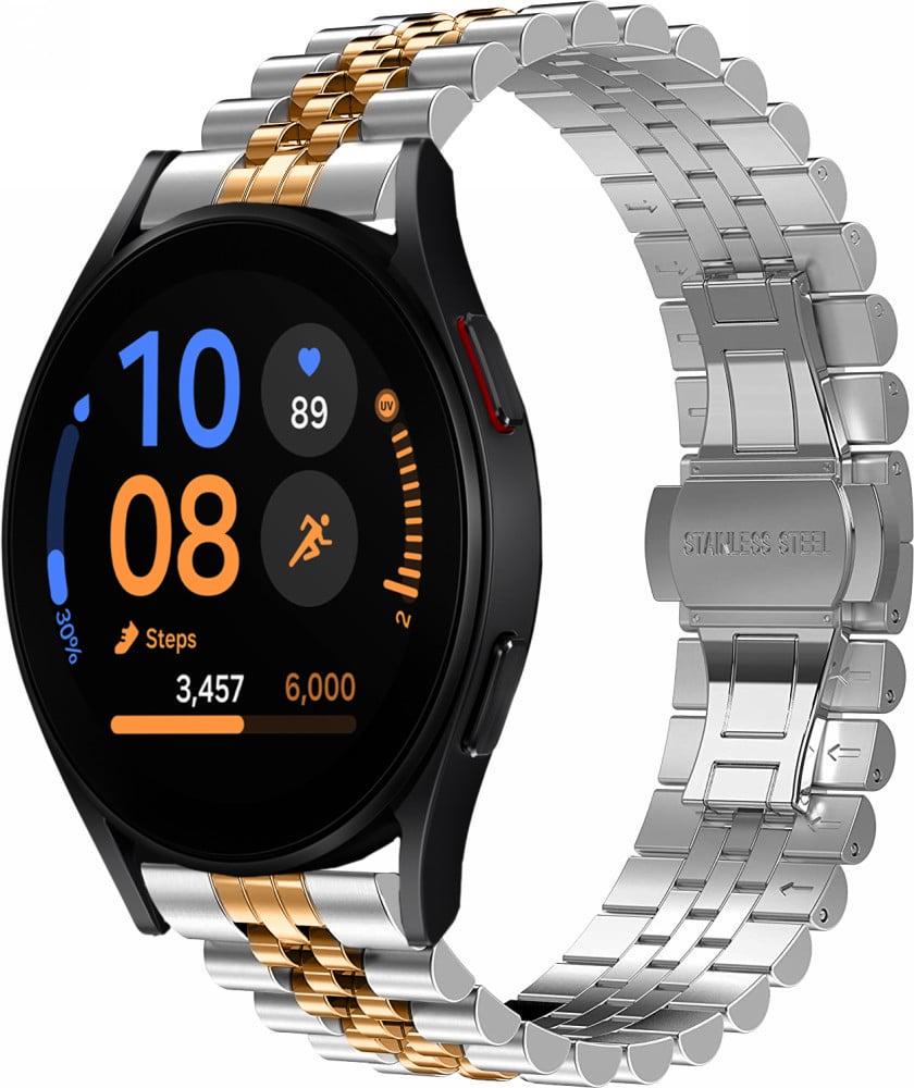 Браслет металлический Stech Line для Galaxy Watch FE 40 мм Silver Rose (39323-68) Браслет металлический Stech Line для Galaxy Watch FE 40 мм Silver Rose (39323-68)
