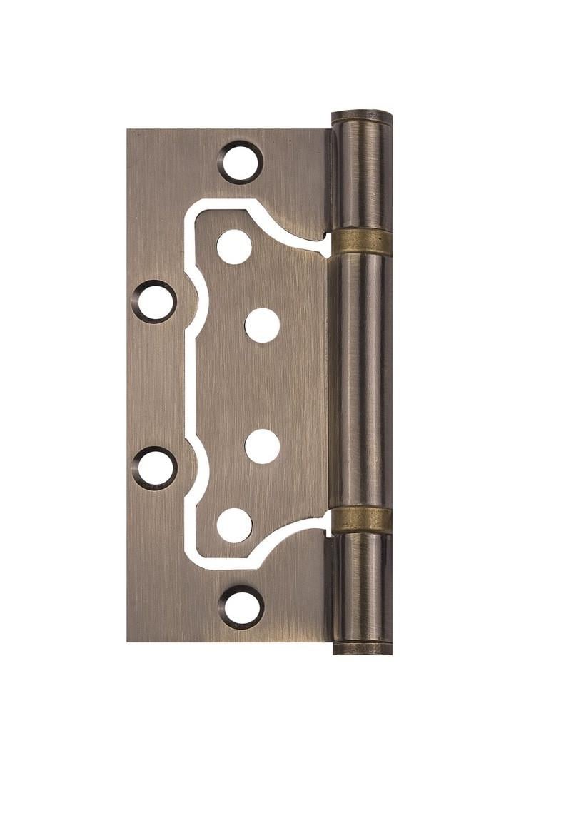 Петля дверна Siba універсальна накладна 100 мм Антична бронза (2BB 4"х3"х2,5mm FHP AB) - фото 2 Петля дверна Siba універсальна накладна 100 мм Антична бронза (2BB 4"х3"х2,5mm FHP AB) - фото 2