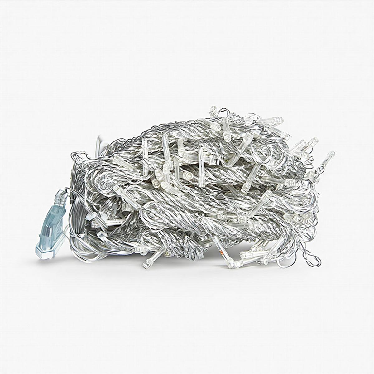 Гирлянда-штора новогодняя сетевая 3х3 м 192LED Белый (ZWM33192LEDW) - фото 7 Гирлянда-штора новогодняя сетевая 3х3 м 192LED Белый (ZWM33192LEDW) - фото 7