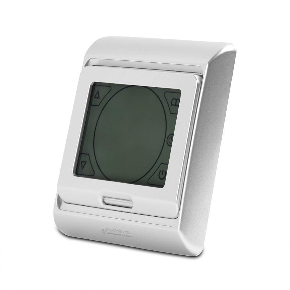Терморегулятор для теплого пола программируемый In-Therm E 91 Silver - фото 2