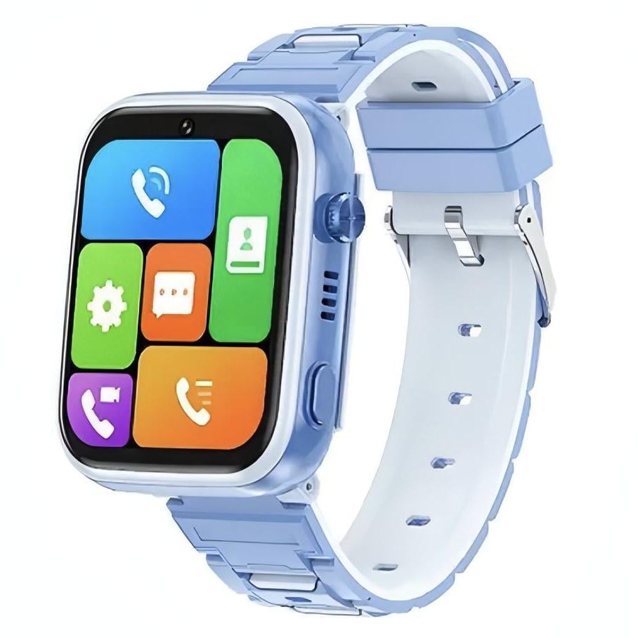 Смарт-часы Smart Watch детские XO H130 GPS Children's Intelligent 4G Голубой - фото 2