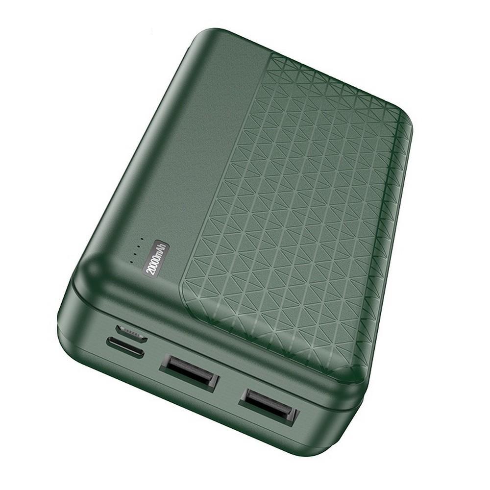 Повербанк Avantis A379 20000 mAh/74 Wh Army green (45214) - фото 2