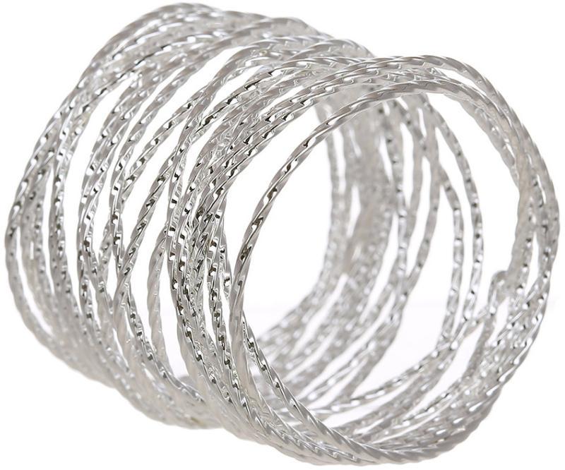 Комплект колец для салфеток 6 шт. 4х3,5 см