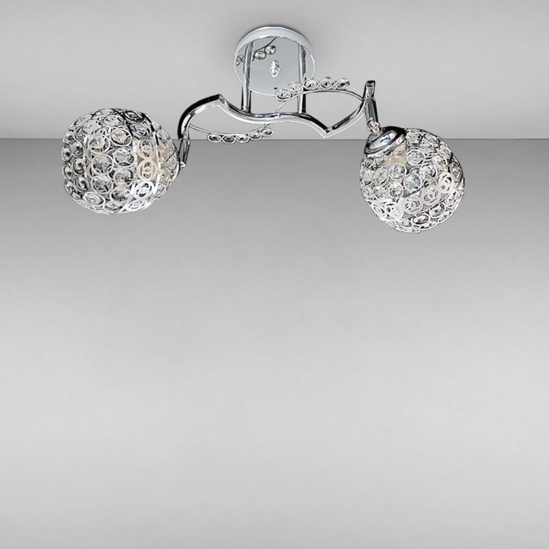 Люстра потолочная Light House SRS-16079/2  на две лампы Хром