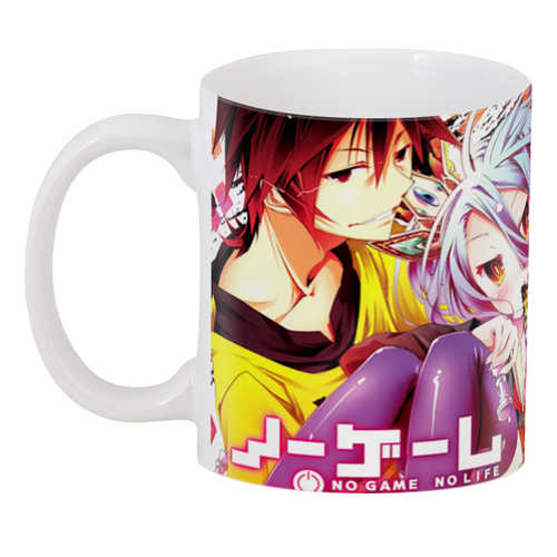 Чашка Без игры жизни нет No Game No Life NGNL 02.01