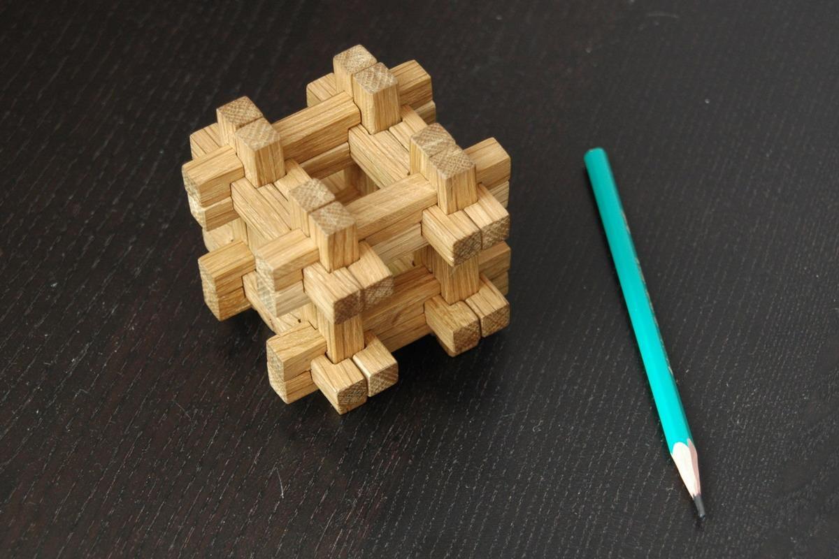 Головоломка Руді дерев'яна №2 17х13х9 см (10129486) - фото 2 Головоломка Руді дерев'яна №2 17х13х9 см (10129486) - фото 2