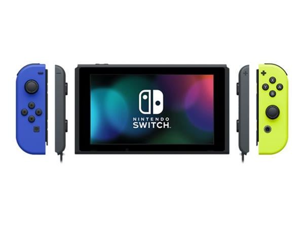 Геймпад Nintendo Switch Joy-Con Blue and Neon Yellow L и R (49246) - фото 3