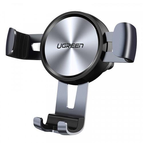 Тримач автомобільний UGREEN LP130 Gravity Drive Air Vent Mount Grey (50564)