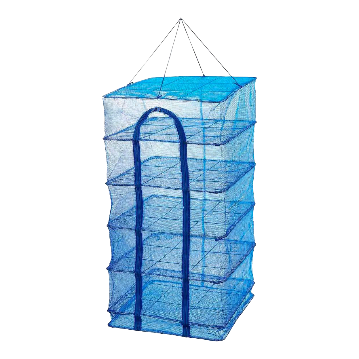 Подвесная сушилка 5-ярусная для рыбы/оводов/грибов/фруктов 50х50х100 см