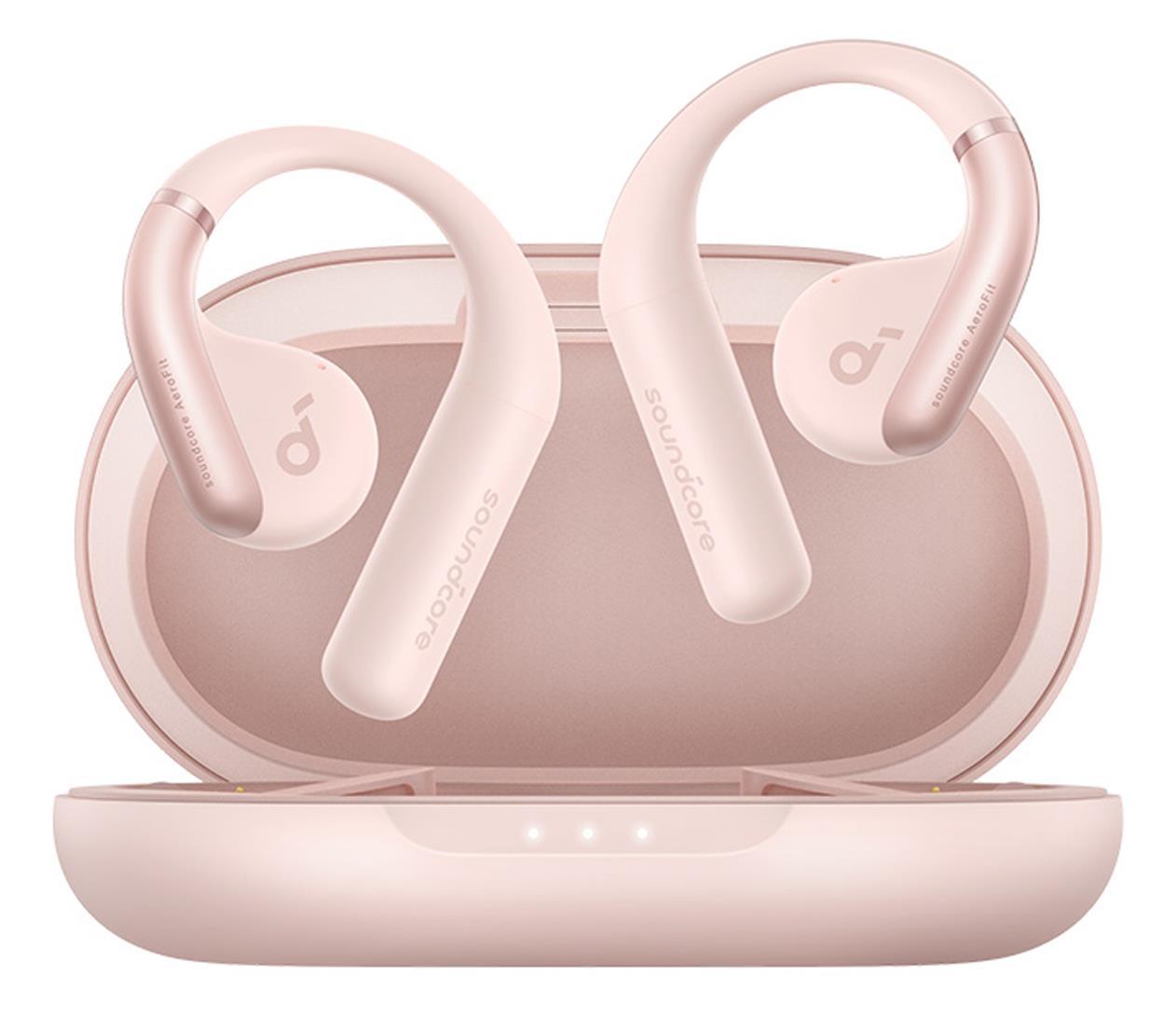 Навушники TWS Anker SoundCore AeroFit Pink