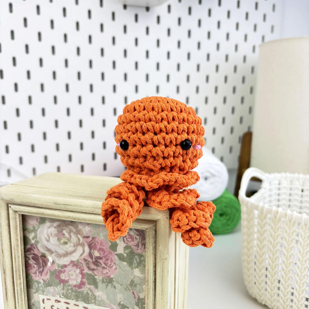 Набір для в'язання гачком медуза 0007 Помаранчевий (162389) - фото 2 Набір для в'язання гачком медуза 0007 Помаранчевий (162389) - фото 2