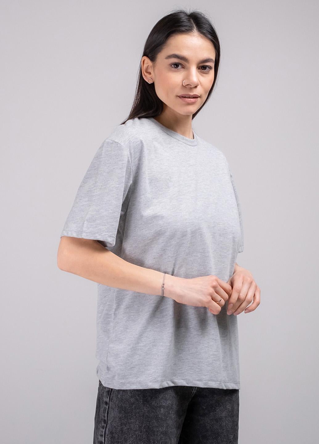 Футболка женская Fashion 200435 L Серый Футболка женская Fashion 200435 L Серый