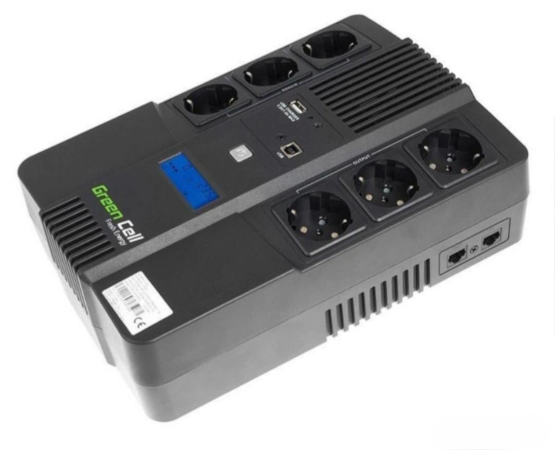 Бесперебойник Green Cell AiO 600 VA/360 W