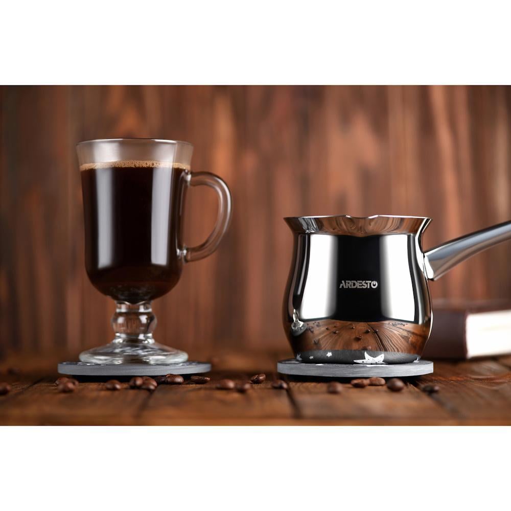 Турка Ardesto Black Mars нержавеющая сталь 0,5 л (AR0814S) - фото 2