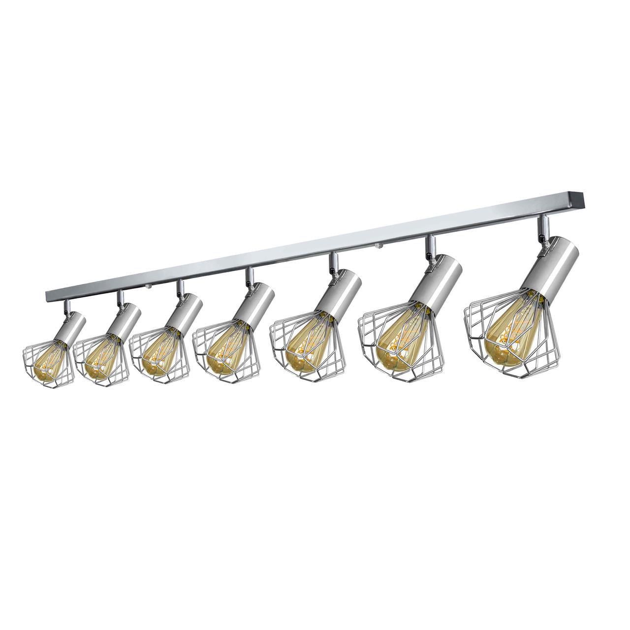 Спот MSK ELECTRIC Diadem под семь ламп Е27 Хром (NL 22151-7 CR)