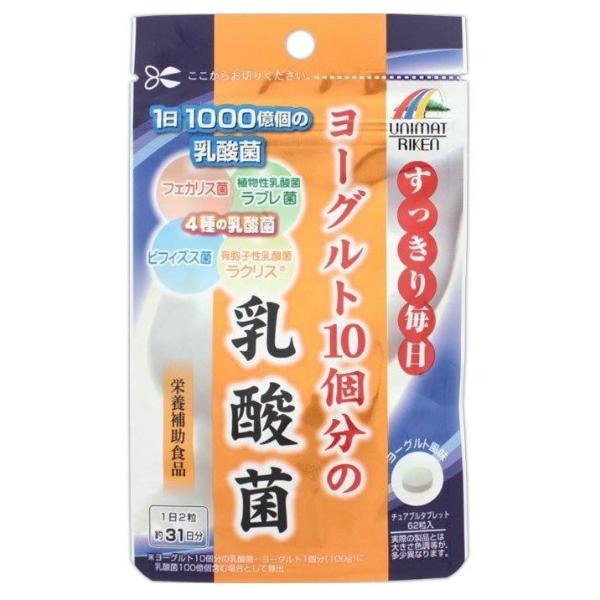 Пробиотик Unimat Riken Lactobacteria 62 таб. (000024420) Пробиотик Unimat Riken Lactobacteria 62 таб. (000024420)