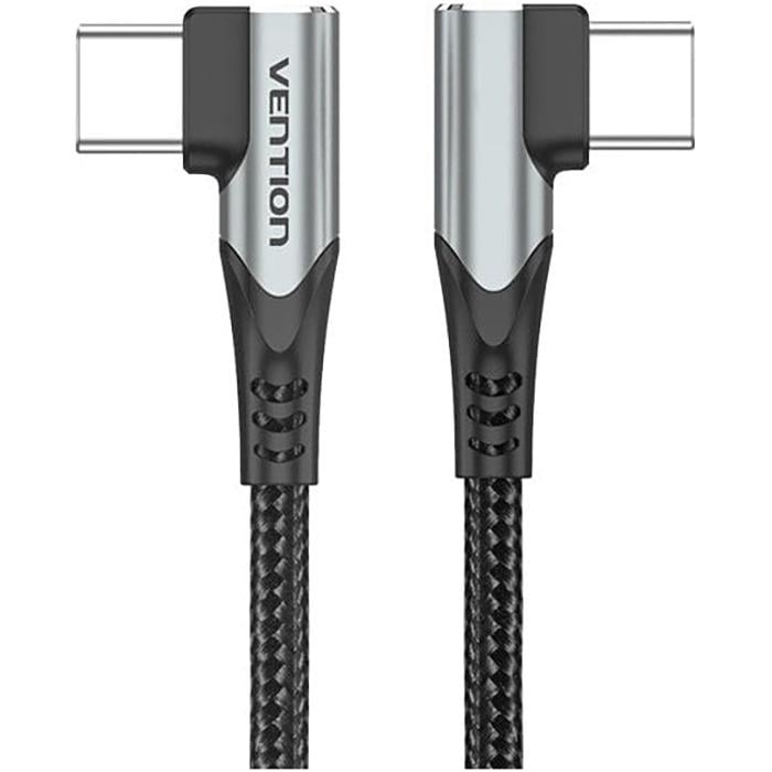 Кабель Vention USB Type-C - USB Type-C M/M 2 м 100W 5A Black (TANHH)