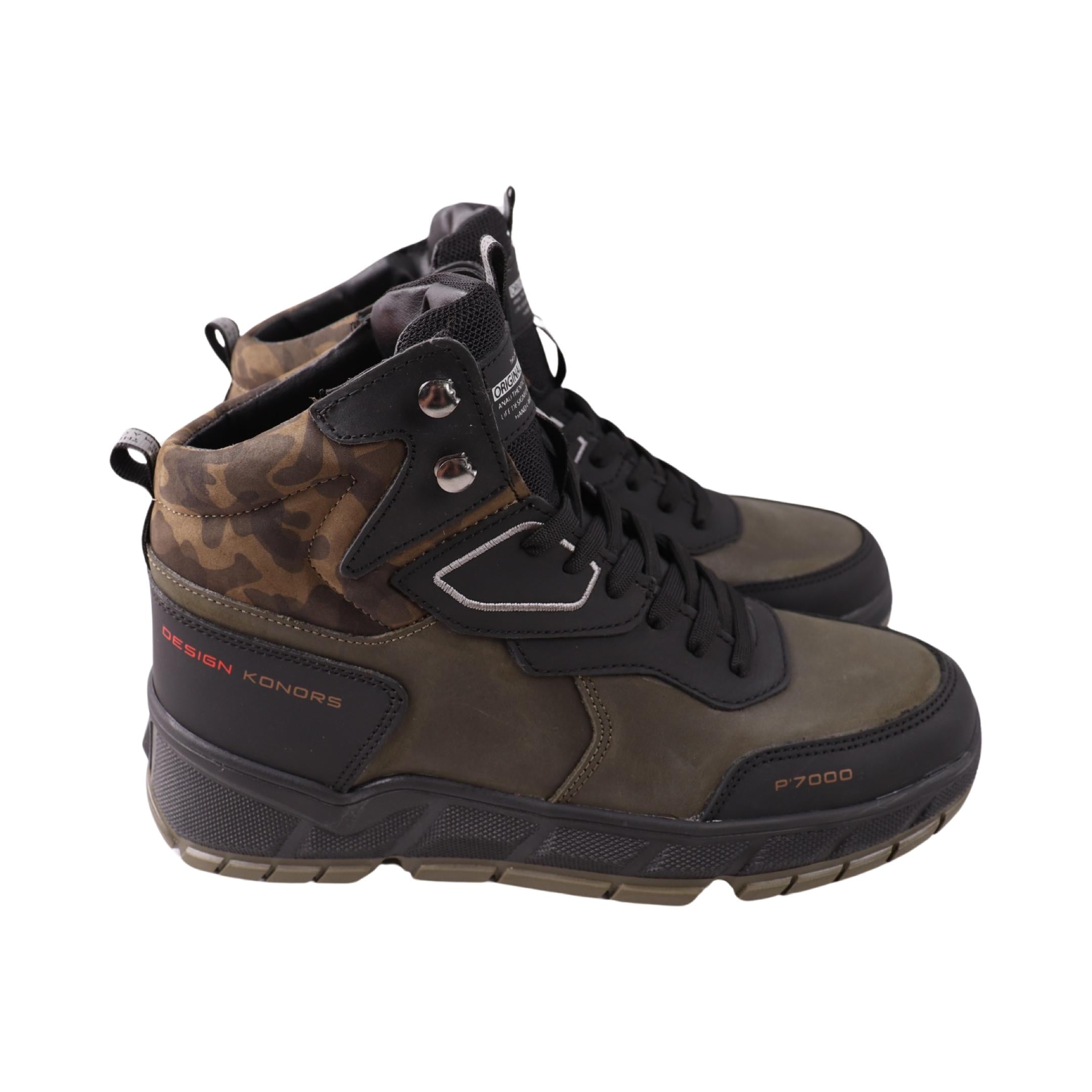 Ботинки мужские Konors 728-24ZHS р. 41 натуральная кожа Зеленый (29209587)