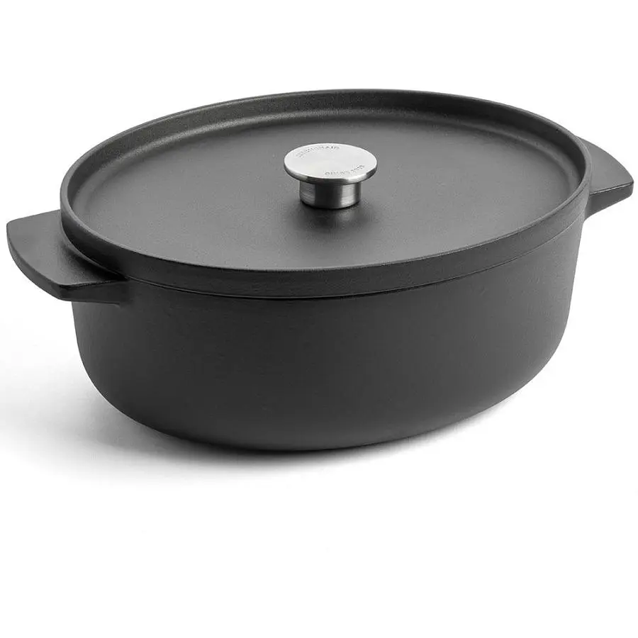 Гусятниця чавунна з кришкою KitchenAid Matte Oven-to-table 5,6 л (27975662)