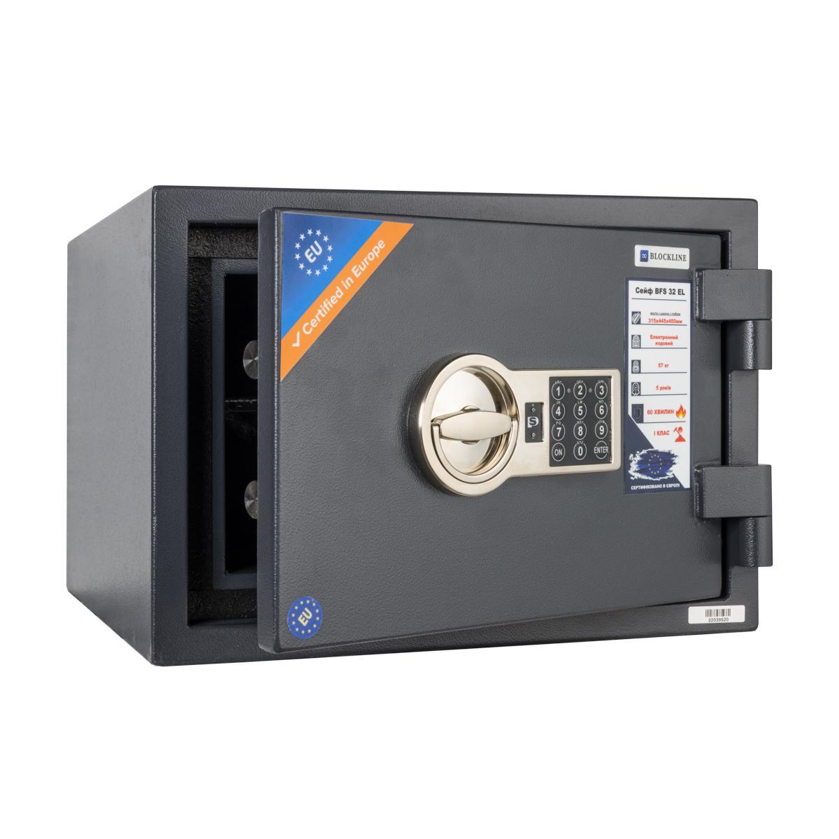 Сейф огне-взломостойкий Blockline BFS 32 EL (11068005) - фото 2