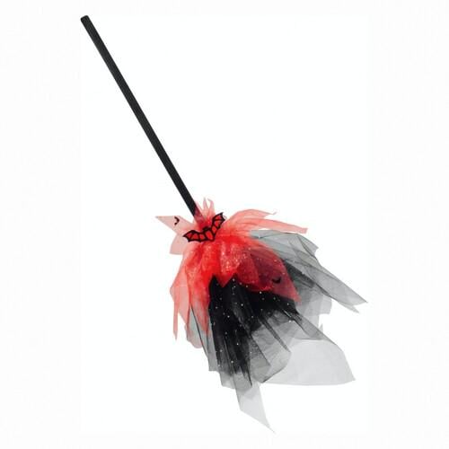 Метла фатиновая SETA Decor 18-995BLK-RD