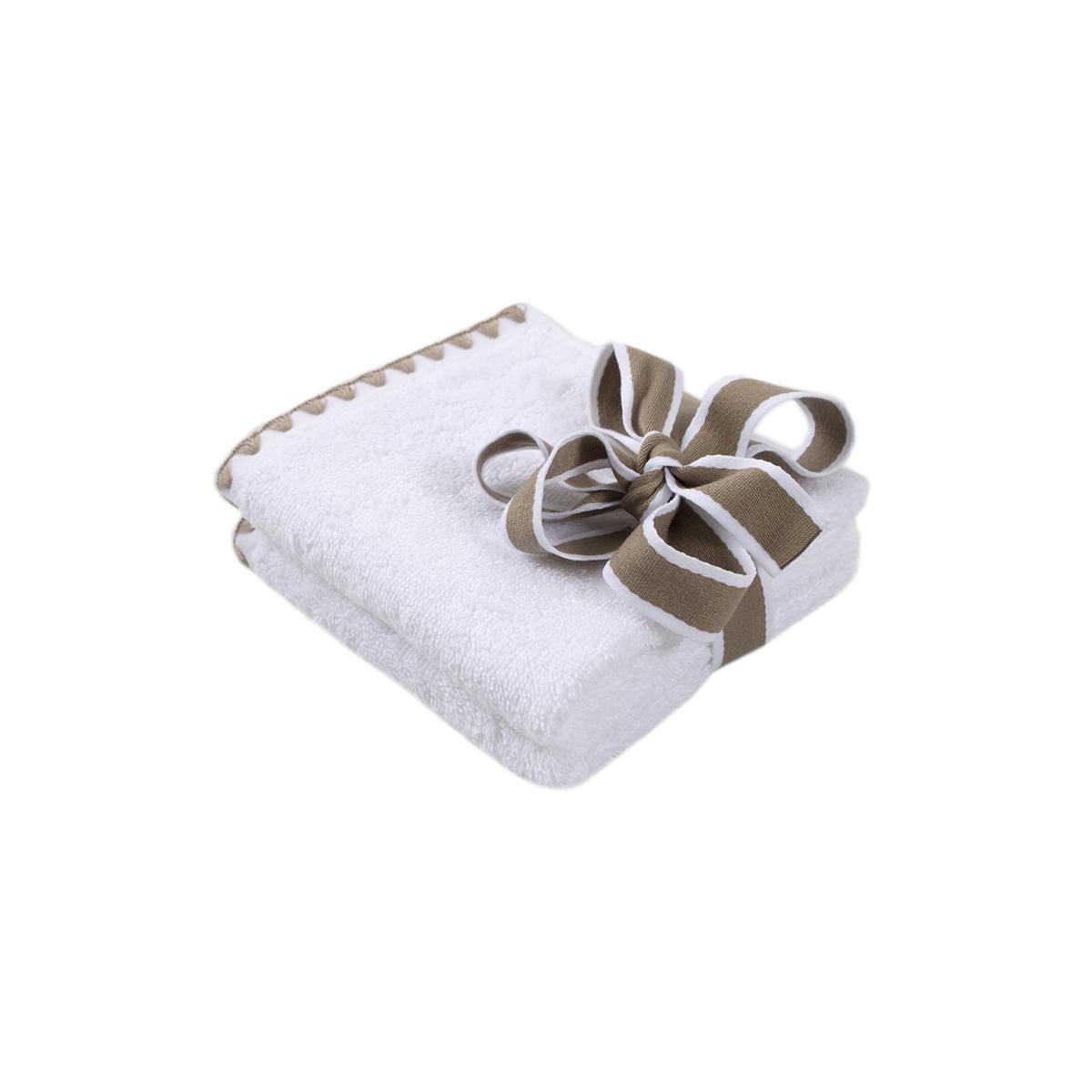 Полотенце махровое Penelope Be Mine tas 560 г/кв. м 30х30 см 2 шт. Бежевый (svt-2000022315067)