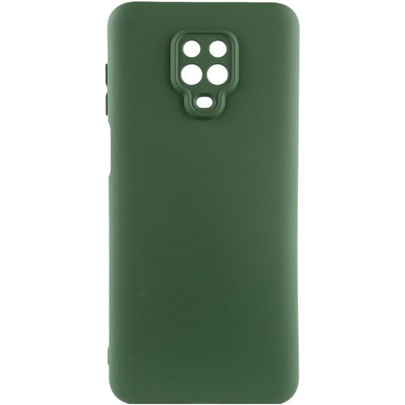 Протиударний чохол Silicone Cover Lakshmi Full Camera (AAA) для Xiaomi Redmi Note 9s / Note 9 Pro /Note 9 Pro Max  ЗЕЛЕНИЙ / CYPRUS GREEN