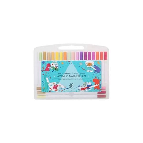 Набор акриловых маркеров Pen Peak для рисования 48 шт. (DT-601-2)