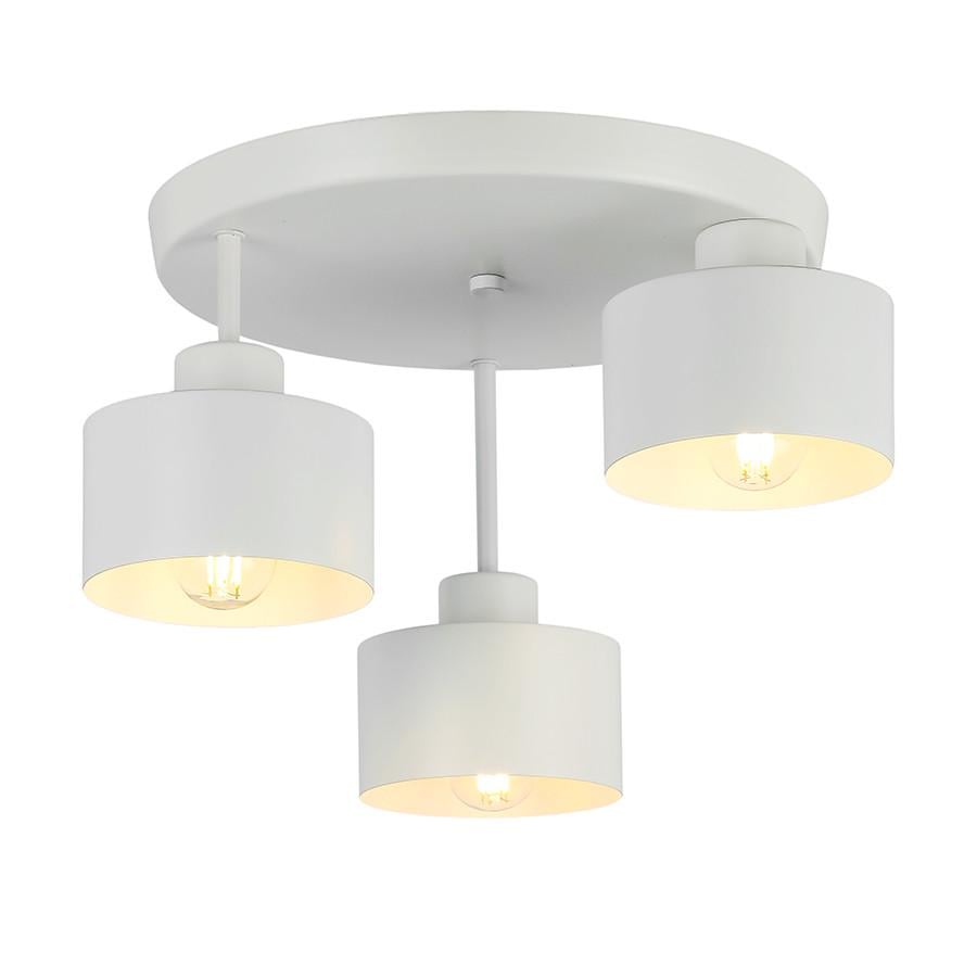 Люстра на 3 круглых плафона 752102-3187 WH - фото 2 Люстра на 3 круглых плафона 752102-3187 WH - фото 2