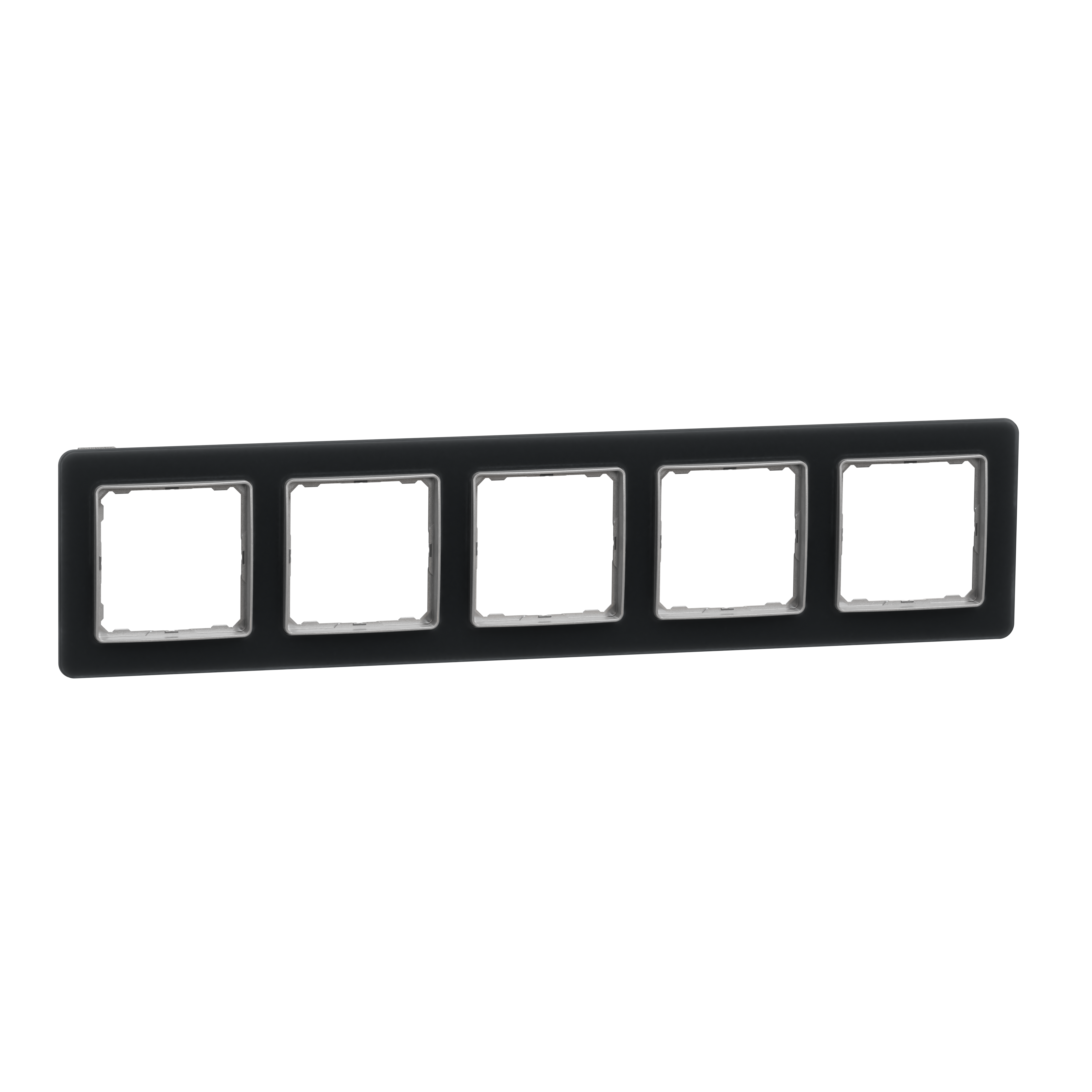 Рамка пятиместная Schneider Electric Sedna Elements матовое искусственное стекло Черный (SDD362805)