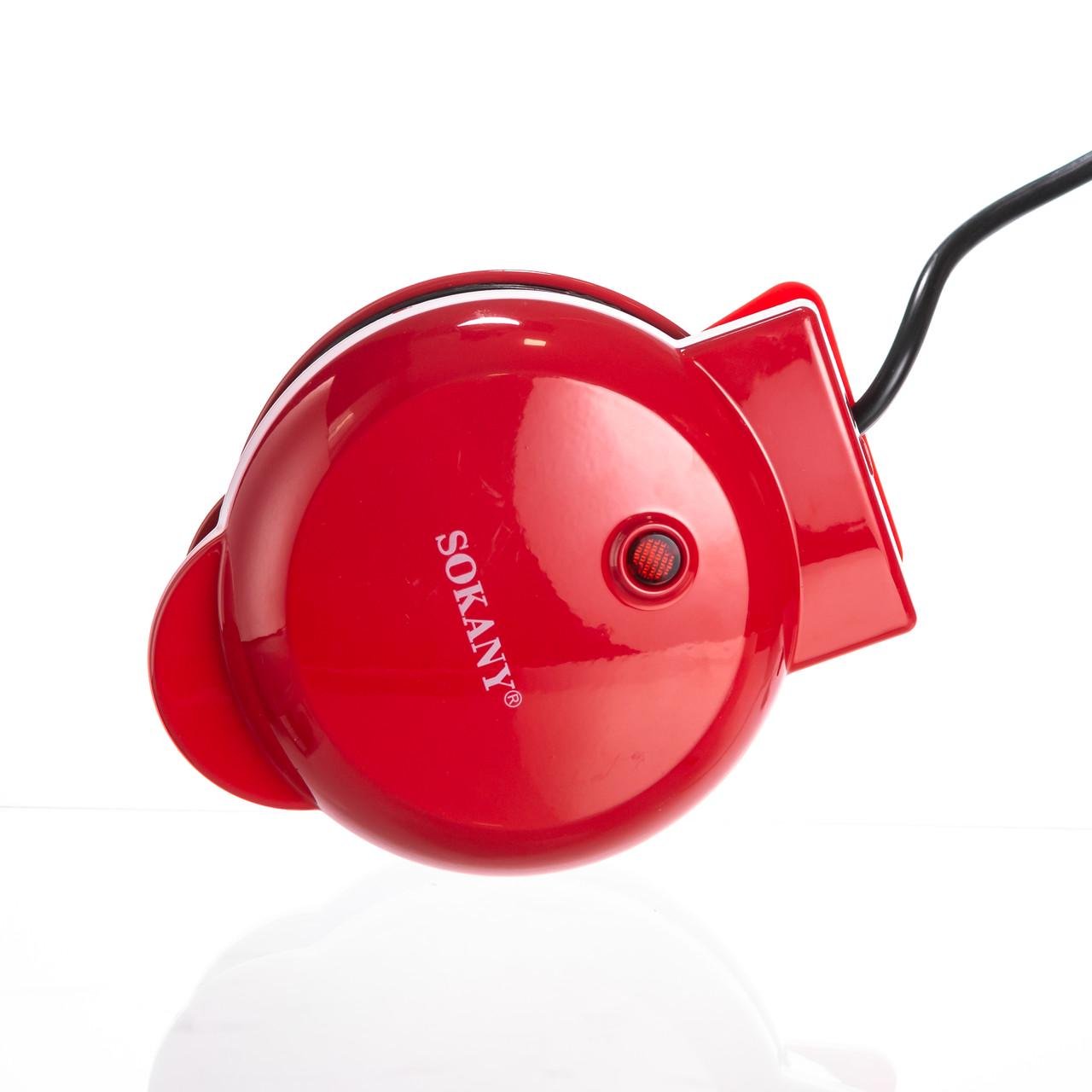 Вафельница для бельгийских вафель Sokany SK-BBQ-849 с антипригарным покрытием 550 Вт (7391) - фото 10 Вафельница для бельгийских вафель Sokany SK-BBQ-849 с антипригарным покрытием 550 Вт (7391) - фото 10