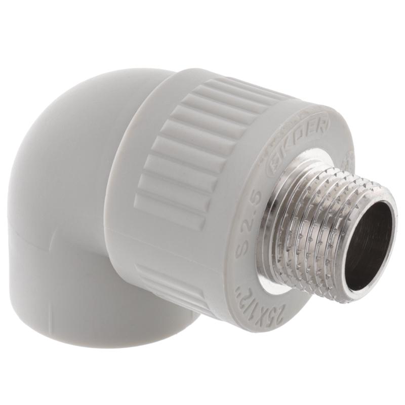 Уголок 90° KOER KP0142 PPR пайка-наружная 25x1/2" (64568)