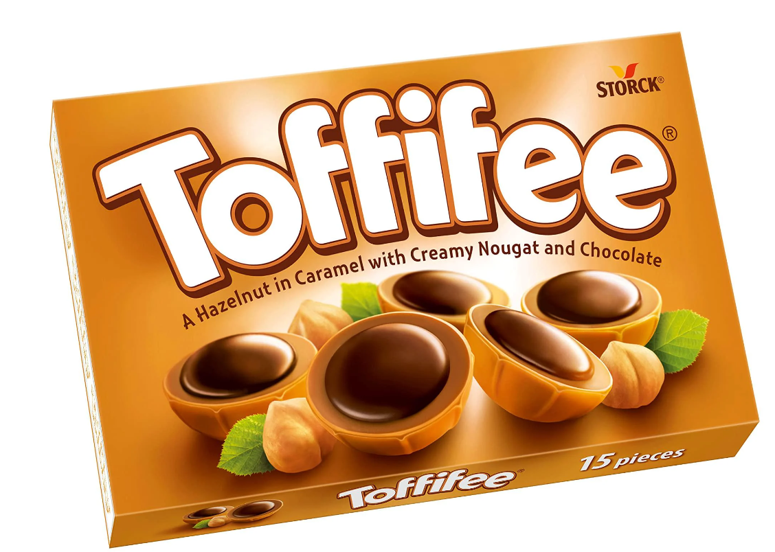 Конфеты Storck Toffifee Лесной орех/Карамель 125 г