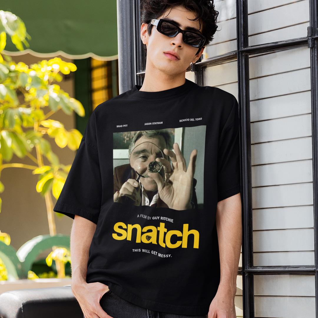Футболка унісекс Snatch Cousin Avi L Чорний (0000012857)