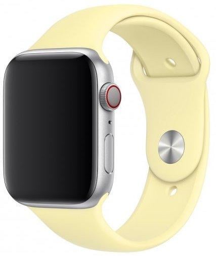 Силіконовий ремінець Band Sport Series for Apple Watch 38/40/41mm, Mellow Yellow