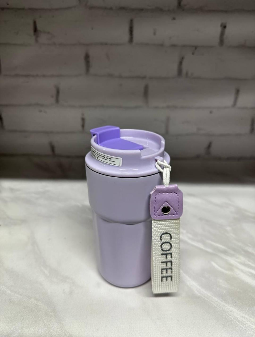 Термокружка Happy Life нержавеющая сталь 330 мл Фиолетовый (18005795) - фото 2 Термокружка Happy Life нержавеющая сталь 330 мл Фиолетовый (18005795) - фото 2