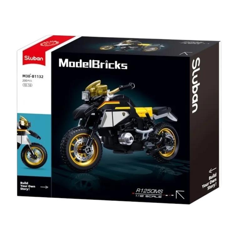 Конструктор Sluban M38-B0928 Мотоцикл 200 деталей в коробке (113573) - фото 6 Конструктор Sluban M38-B0928 Мотоцикл 200 деталей в коробке (113573) - фото 6