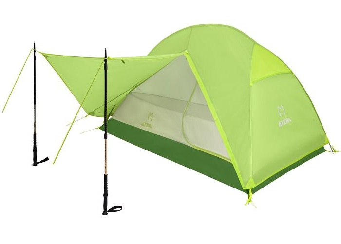 Намет ультралегкий одномісний Atepa HIKER-I AT2001GR Light Green (538219)