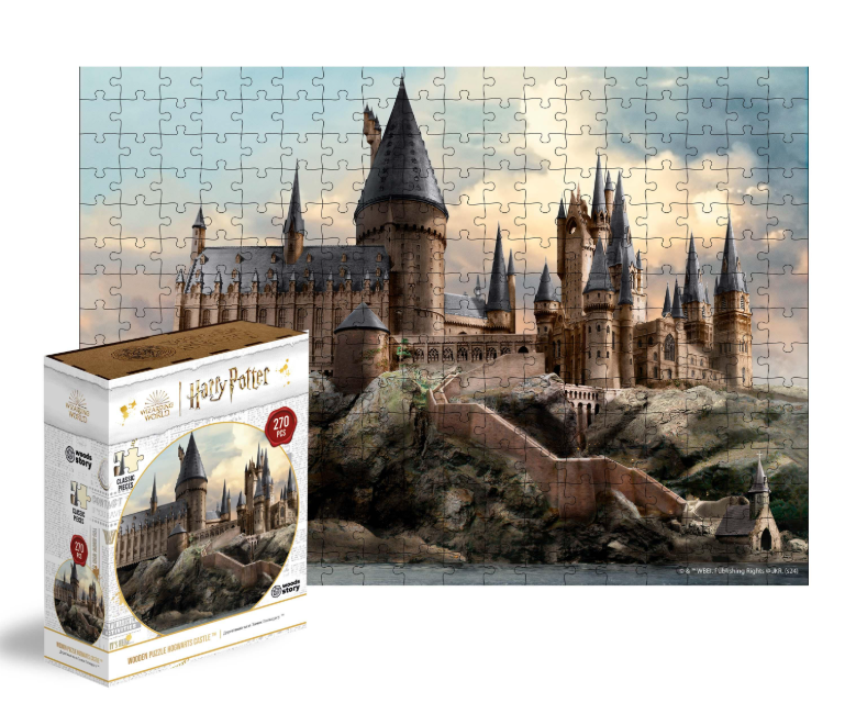 Пазл деревянный классический Woods Story Гарри Поттер Замок Хогвартс XXL (wshc011)
