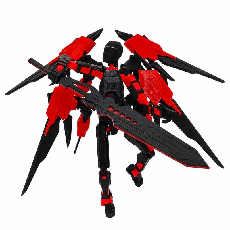 Конструктор для детей сборная экшн-фигурка робот Fallen Angel Gundam Dummy (арт EPC15325M)