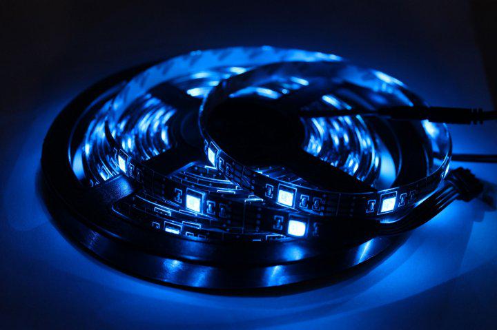 Світлодіодна стрічка Music RGB 5050 герметична контролер з мікрофоном 8 кольорів 5 м (8572751) - фото 7