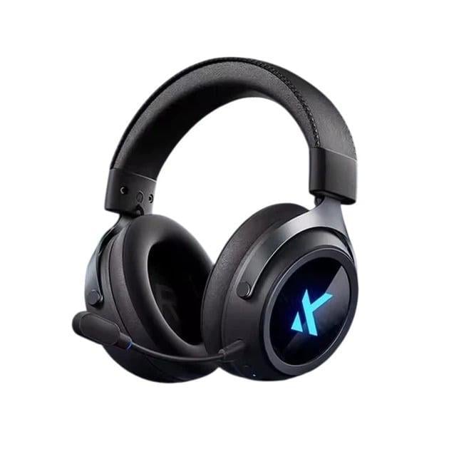 Наушники игровые беспроводные MChose X9 2.4G/Bluetooth 5.3/USB-C Черный (1694)