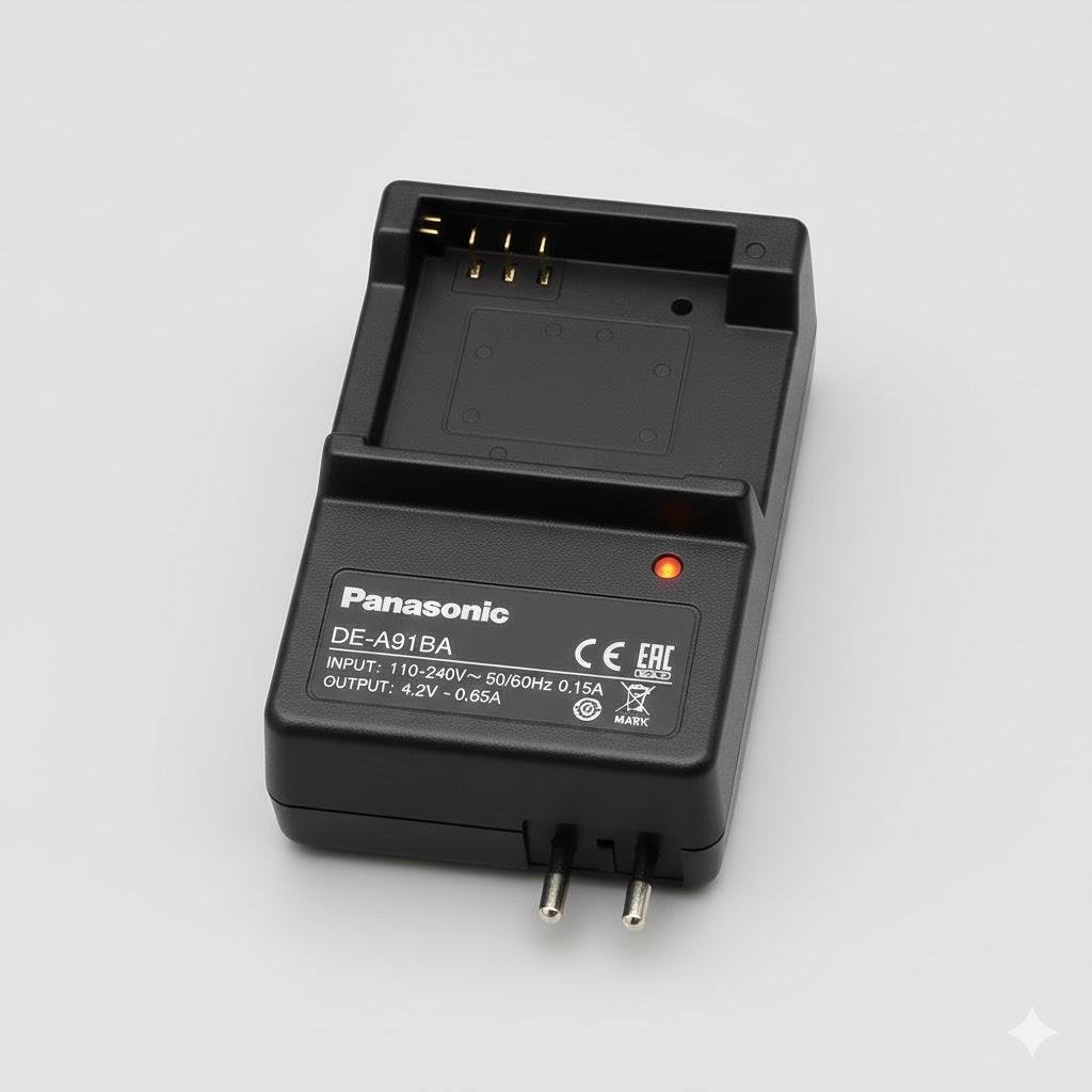 Зарядное устройство для аккумулятора цифровой фотокамеры Panasonic DE-A91BA/SX (31230285)