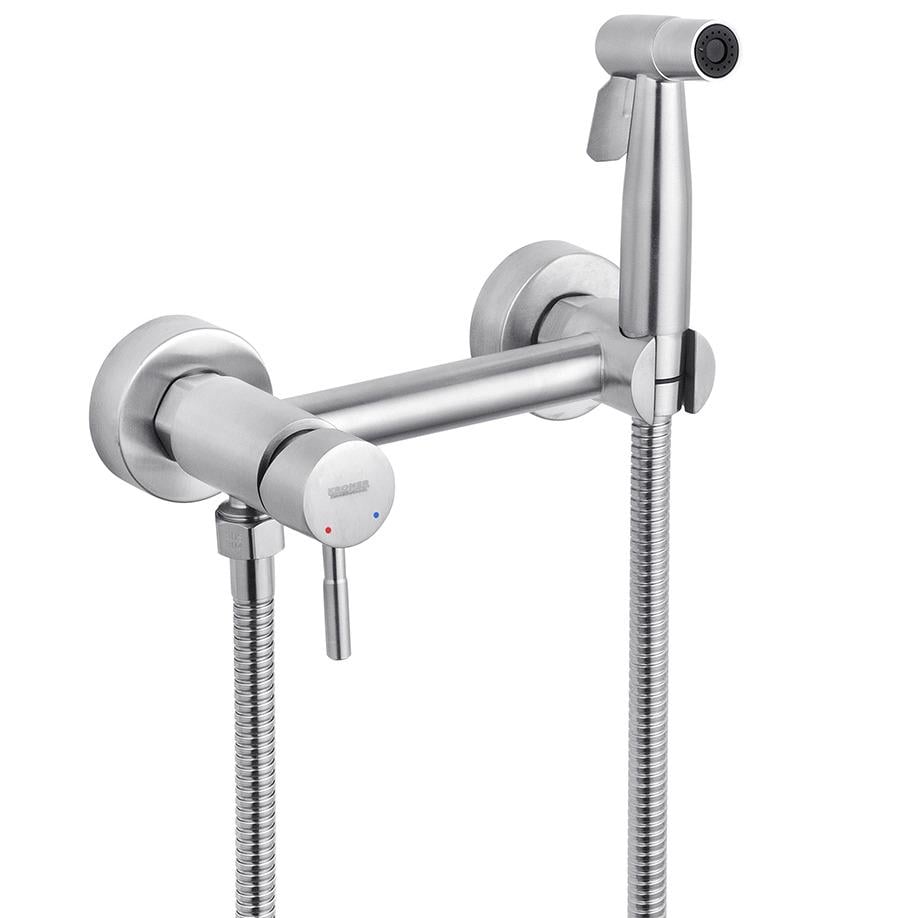 Смеситель для гигиенического душа Kroner CV027929 настенного монтажа Сатин (159284)