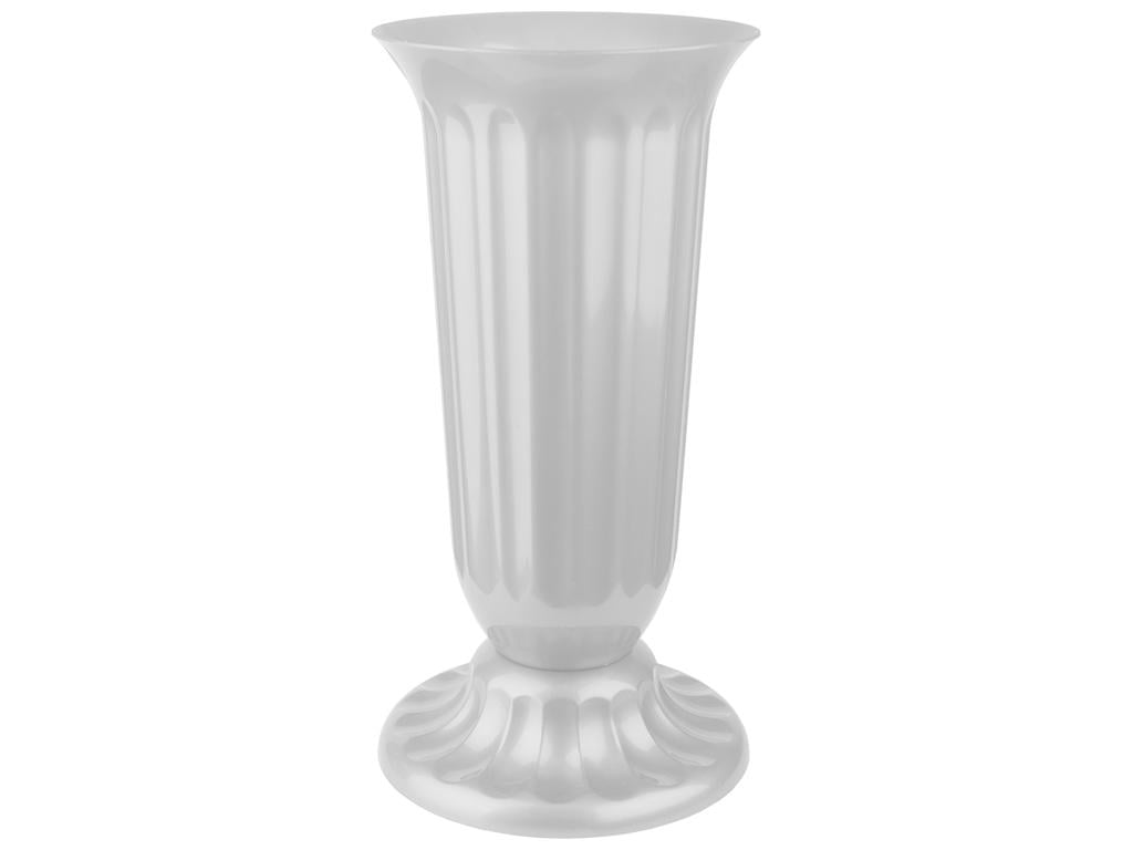 Ваза для цветов №1 190x38 мм Белый (MCS-BK037-1)