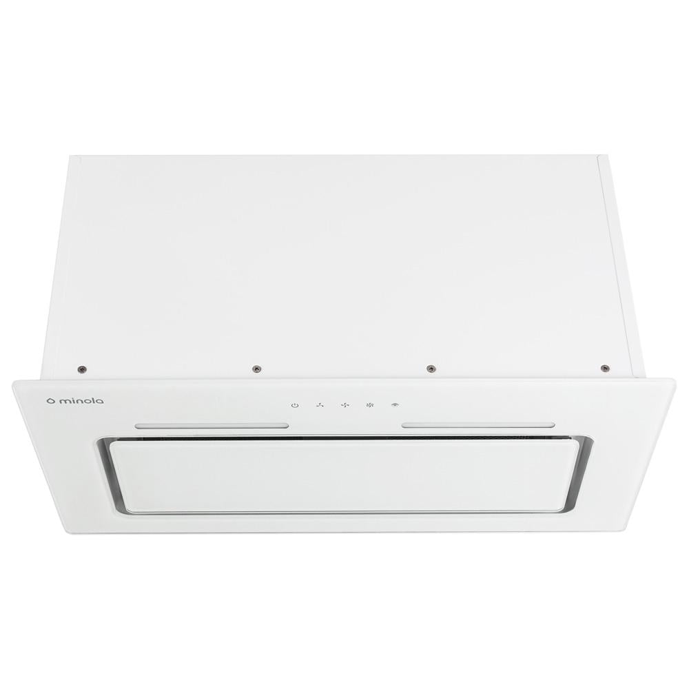 Витяжка повновбудована Minola HBI 6673 WH Glass 1000 LED Line